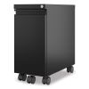 Zip Mobile Pedestal File, 1-Drawer, File, Legal/Letter, Black, 10 x 19.88 x 21.75, Ships in 4-6 Business Days3