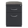 Arch Pull 20 Deep Mobile Pedestal File, 2 Drawer, Box/File, Letter, Charcoal, 15 x 19.88 x 23.75, Ships in 4-6 Business Days2