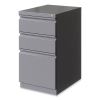 Full-Width Pull 20 Deep Mobile Pedestal File, Box/Box/File, Letter, Arctic Silver, 15x19.88x27.75,Ships in 4-6 Business Days2