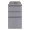 Full-Width Pull 20 Deep Mobile Pedestal File, Box/Box/File, Letter, Arctic Silver, 15x19.88x27.75,Ships in 4-6 Business Days3