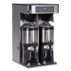 ICB Infusion Series Twin Tall Coffee Brewer, 51 Cups, Silver/Black, Ships in 7-10 Business Days4