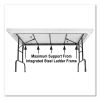 Adjustable Folding Tables, Rectangular, 60" x 30" x 22" to 32", Gray Top, Black Legs, 4/Pallet, Ships in 4-6 Business Days2