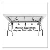 Adjustable Folding Tables, Rectangular, 60" x 30" x 22" to 32", Mocha Top, Brown Legs, 4/Pallet, Ships in 4-6 Business Days5