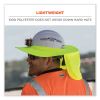 Chill-Its 6660 Hard Hat Brim + Neck Shade, 19.5 x 9.75, Lime, Ships in 1-3 Business Days6