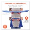 Chill-Its 6602MF Evaporative Microfiber Cooling Towel, 40.9 x 9.8, One Size, Microfiber, Orange, Ships in 1-3 Business Days5