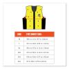 Chill-Its 6685 Premium Dry Evaporative Cooling Vest with Zipper, Nylon, Medium, Lime , Ships in 1-3 Business Days6