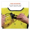 Chill-Its 6687 Economy Dry Evaporative Cooling Elastic Waist Vest, Nylon, Small/Medium, Lime, Ships in 1-3 Business Days4