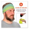 Chill-Its 6634 Performance Knit Cooling Headband, Polyester/Spandex, One Size Fits Most, Lime, Ships in 1-3 Business Days2