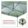 Shax 6000 Heavy-Duty Pop-Up Tent, Single Skin, 10 ft x 10 ft, Polyester/Steel, Lime, Ships in 1-3 Business Days3