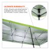 Shax 6015 Heavy-Duty Pop-Up Tent, Single Skin, 10 ft x 20 ft, Polyester/Steel, Lime, Ships in 1-3 Business Days3