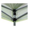 Shax 6015 Heavy-Duty Pop-Up Tent, Single Skin, 10 ft x 20 ft, Polyester/Steel, Lime, Ships in 1-3 Business Days9