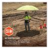 Shax 6100 Lightweight Work Umbrella, 90" Span, 92.4" Long, Lime Canopy, Ships in 1-3 Business Days7