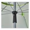 Shax 6100 Lightweight Work Umbrella, 90" Span, 92.4" Long, Lime Canopy, Ships in 1-3 Business Days10