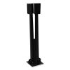 Shax 6190 Umbrella Stand, 1.65" Cylinder with Set Screw Clamp, Metal, 48 x 48 x 10, Black, Ships in 1-3 Business Days3