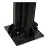 Shax 6190 Umbrella Stand, 1.65" Cylinder with Set Screw Clamp, Metal, 48 x 48 x 10, Black, Ships in 1-3 Business Days4