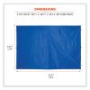Shax 6098 Pop-Up Tent Sidewall, Single Skin, 10 ft x 10 ft, Polyester, Blue, Ships in 1-3 Business Days3