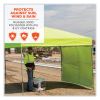 Shax 6098 Pop-Up Tent Sidewall, Single Skin, 10 ft x 10 ft, Polyester, Blue, Ships in 1-3 Business Days4