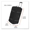 Arsenal 5032 Water-Resistant Wheeled Duffel Bag, 15 x 31.5 x 15, Black, Ships in 1-3 Business Days6