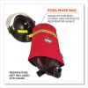 Arsenal 5082 SCBA Mask Bag with Hook-and-Loop Closure, 8.5 x 8.5 x 14, Red, Ships in 1-3 Business Days3