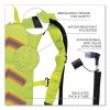 Chill-Its 5155 Low Profile Hydration Pack, 2 L, Hi-Vis Lime, Ships in 1-3 Business Days7