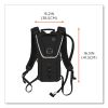 Chill-Its 5156 Low Profile Hydration Pack, 3 L, Black, Ships in 1-3 Business Days6