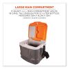 Chill-Its 5170 17-Quart Industrial Hard Sided Cooler, Orange/Gray, Ships in 1-3 Business Days2