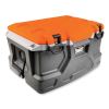 Chill-Its 5171 48-Quart Industrial Hard Sided Cooler, Orange/Gray, 20/Pallet, Ships in 1-3 Business Days7