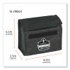 Arsenal 5180 Half Mask Respirator Waist Pack, 8.5 x 3.5 x 6.5, Black, Ships in 1-3 Business Days2