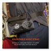 Arsenal 5180 Half Mask Respirator Waist Pack, 8.5 x 3.5 x 6.5, Black, Ships in 1-3 Business Days3