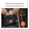 Arsenal 5180 Half Mask Respirator Waist Pack, 8.5 x 3.5 x 6.5, Black, Ships in 1-3 Business Days5
