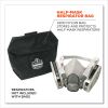 Arsenal 5182 Half Mask Respirator Pack with Hook-and-Loop Closure, 7 x 4 x 10, Black, Ships in 1-3 Business Days3