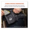Arsenal 5184 Mouthbit Respirator Bag, 5 x 4 x 6.5, Black, Ships in 1-3 Business Days3