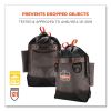 Arsenal 5926 Topped Bolt Bag Tool Pouch, Short, 5 x 10 x 9, Ballistic Polyester, Black/Gray, Ships in 1-3 Business Days3