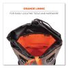 Arsenal 5926 Topped Bolt Bag Tool Pouch, Short, 5 x 10 x 9, Ballistic Polyester, Black/Gray, Ships in 1-3 Business Days6