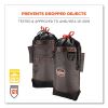 Arsenal 5928 Topped Bolt Bag Tool Pouch, Tall, 5 x 10 x 13, Ballistic Polyester, Black/Gray, Ships in 1-3 Business Days3
