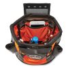 Arsenal 5527 Premium Topped Tool Pouch with Hinged Closure, 6 x 10 x 11.5, Polyester, Orange, Ships in 1-3 Business Days10