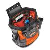 Arsenal 5527 Premium Topped Tool Pouch with Hinged Closure, 6 x 10 x 11.5, Polyester, Orange, Ships in 1-3 Business Days11
