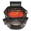 Arsenal 5517 Premium Topped Tool Pouch with Zipper, 6 x 10 x 11.5, Polyester, Black, Ships in 1-3 Business Days5