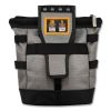 Arsenal 5517 Premium Topped Tool Pouch with Zipper, 6 x 10 x 11.5, Polyester, Black, Ships in 1-3 Business Days8