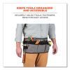 Arsenal 5707 Canvas Waist Apron, 14 Compartments, 25.5 x 34, Canvas, Gray, Ships in 1-3 Business Days6
