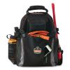 Arsenal 5843 Tool Backpack Dual Compartment, 26 Comp, 8.5x13.5x18, Ballistic Polyester, Black/Gray,Ships in 1-3 Business Days4