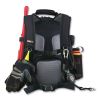 Arsenal 5843 Tool Backpack Dual Compartment, 26 Comp, 8.5x13.5x18, Ballistic Polyester, Black/Gray,Ships in 1-3 Business Days8