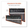 Arsenal 5873 Polyester Wrench Roll Up, 14 Compartments, 26.5 x 16.5, Polyester, Black, Ships in 1-3 Business Days5