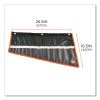 Arsenal 5873 Polyester Wrench Roll Up, 14 Compartments, 26.5 x 16.5, Polyester, Black, Ships in 1-3 Business Days6