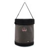 Arsenal 5935T Extra-Large Web Handle Canvas Hoist Bucket and Top, 150 lb, Gray, Ships in 1-3 Business Days2