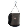 Arsenal 5945T Extra-Large Swiveling Carabiner Canvas Hoist Bucket and Top, 150 lb, Gray, Ships in 1-3 Business Days3