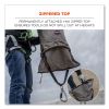 Arsenal 5974 Hoist Bucket Tool Bag w/ Swiveling Carabiner and Zipper Top, 12.5 x 12.5 x 17, Gray, Ships in 1-3 Business Days3