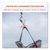 Arsenal 5974 Hoist Bucket Tool Bag w/ Swiveling Carabiner and Zipper Top, 12.5 x 12.5 x 17, Gray, Ships in 1-3 Business Days5