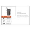 ProFlex 670 Ambidextrous Single Strap Wrist Support, Large, Fits Left/Right Hand, Black, Ships in 1-3 Business Days4
