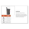 ProFlex 675 Ambidextrous Double Strap Wrist Support, Medium, Fits Left/Right Hand, Black, Ships in 1-3 Business Days3